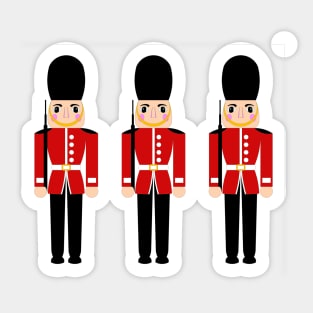 British Nutcracker by appointment to Her Majesty The Queen Sticker